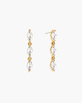 Crystal Marquise Earrings en route jewellery