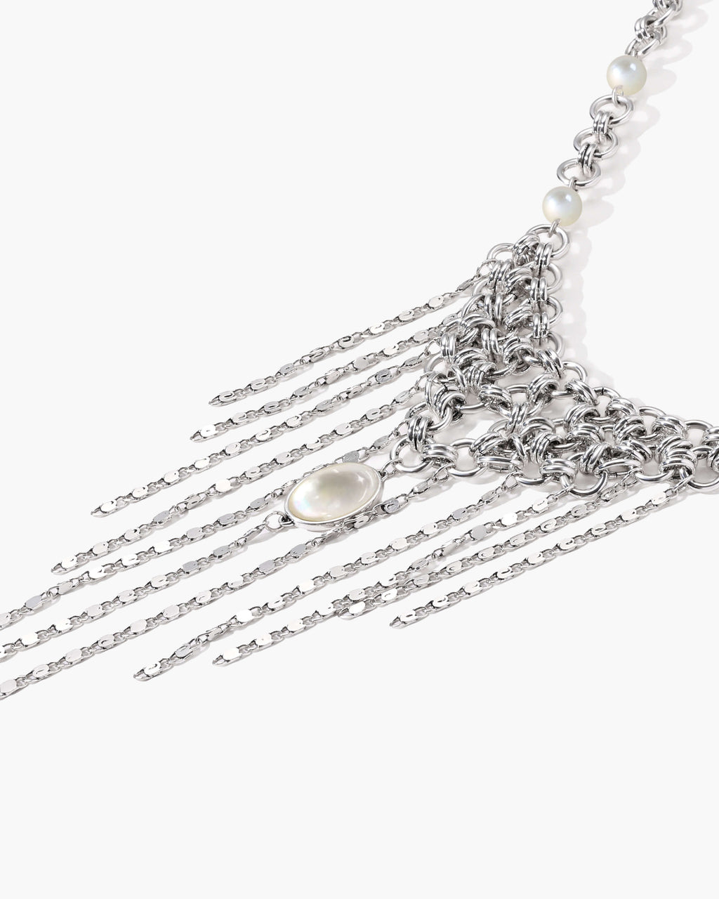 Moonweave Tassel Necklace en route jewellery