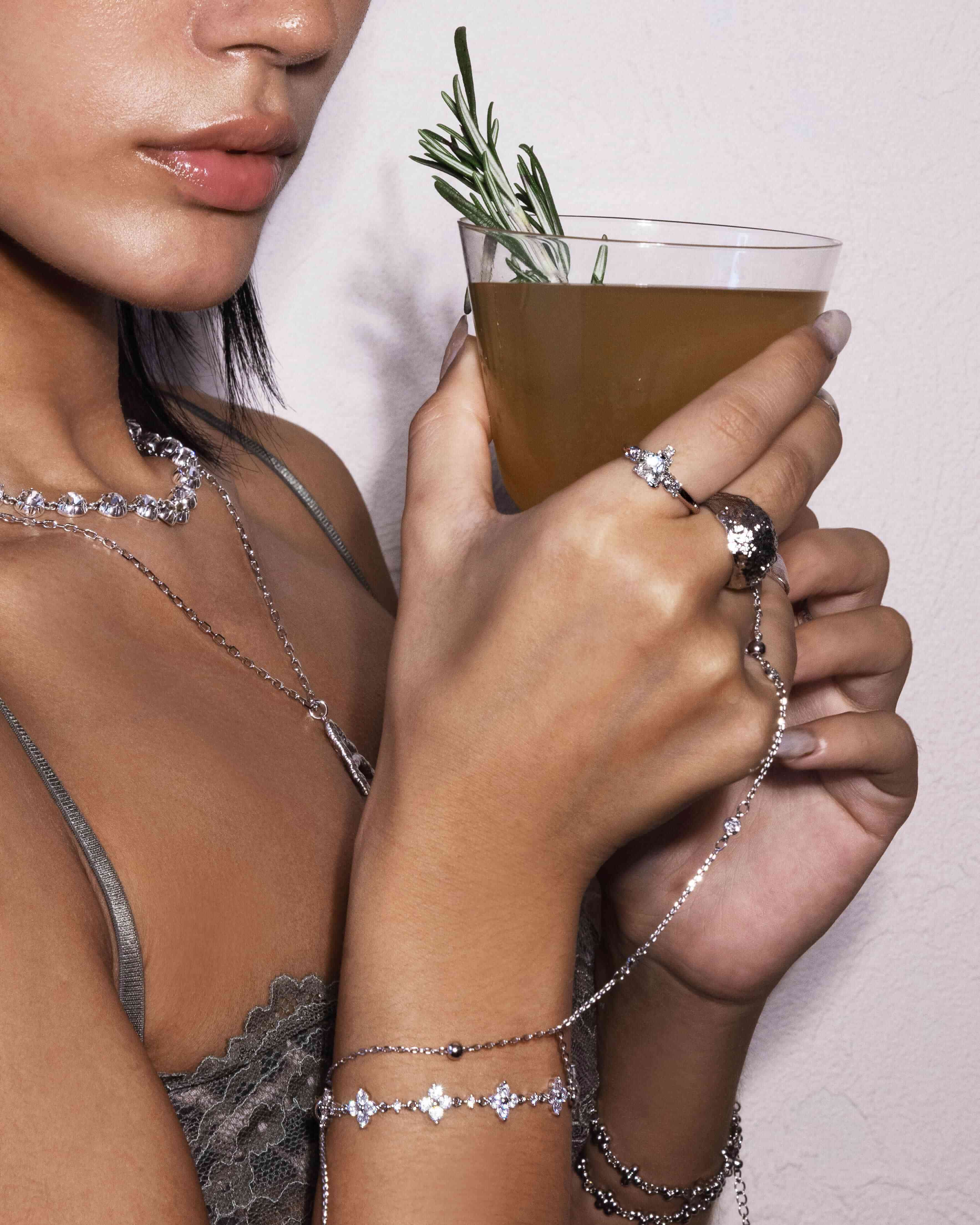 Goth Barbie Ring en route jewellery