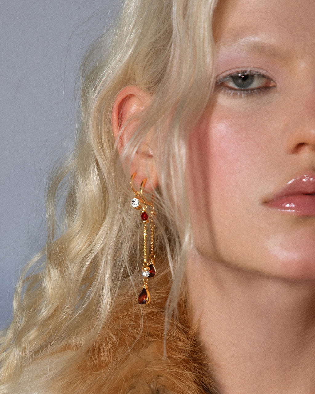 Silent Drop Earrings en route jewellery