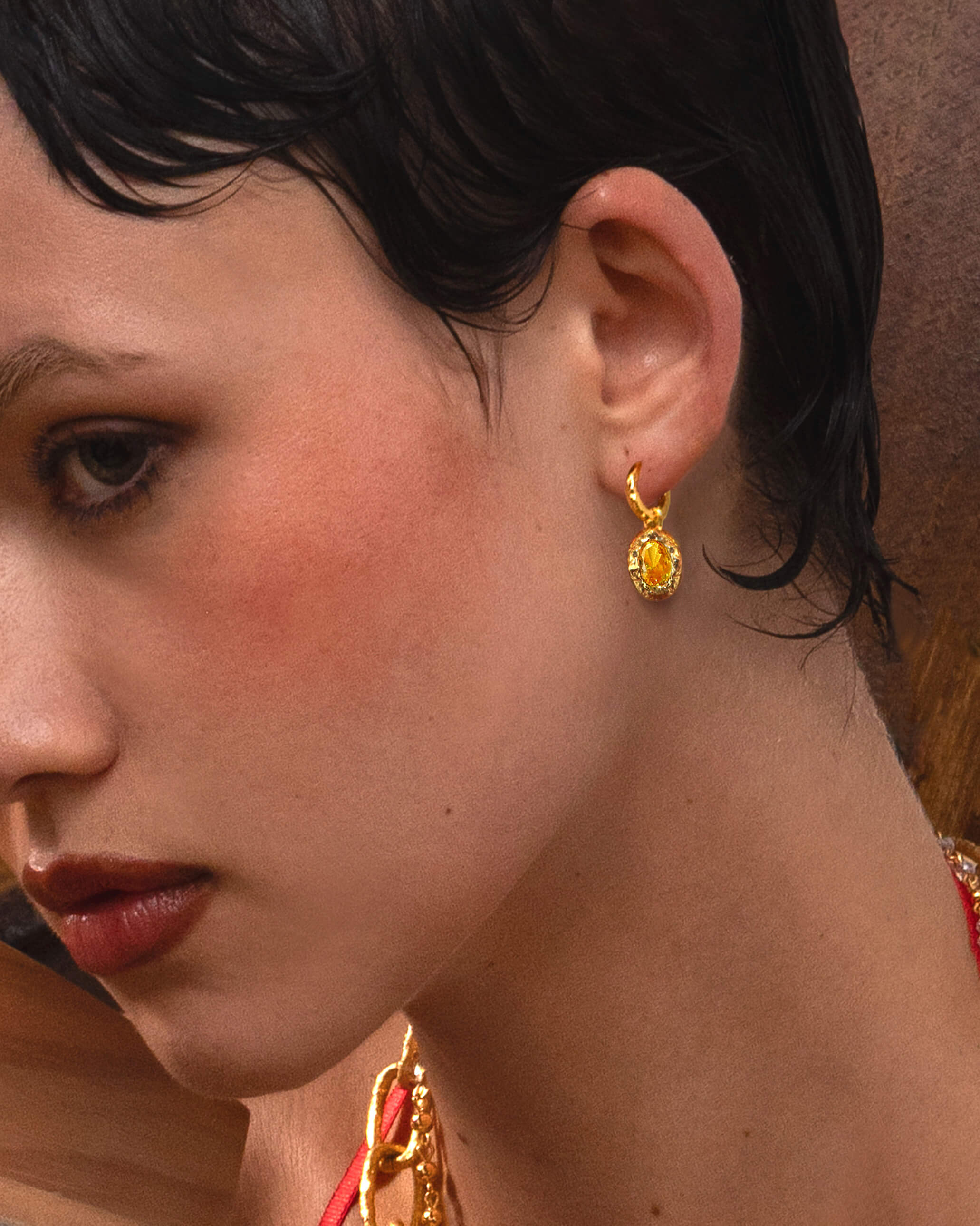 Birthstone Earrings en route jewellery