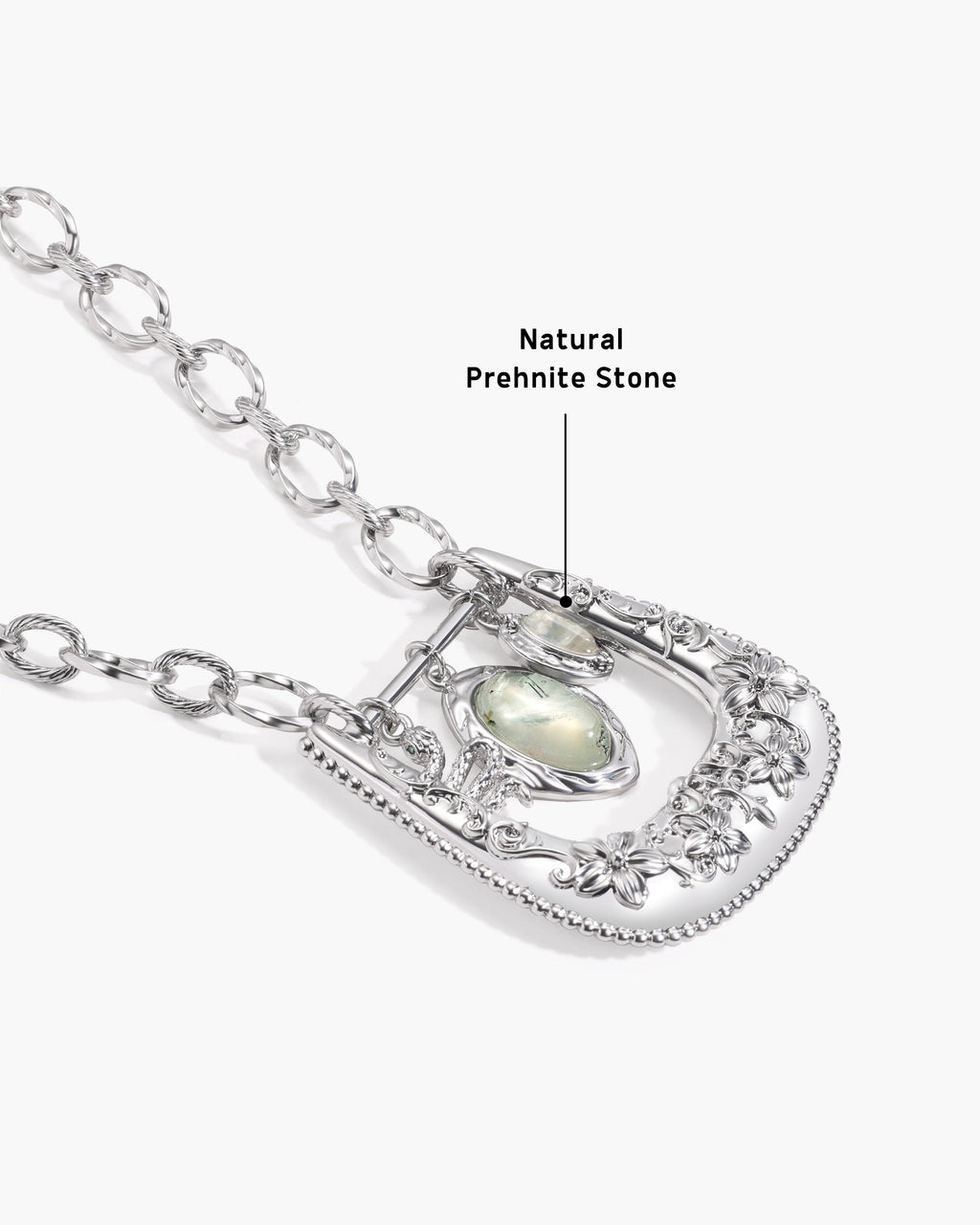 Orbit Charm Buckle Pendant Necklace en route jewellery