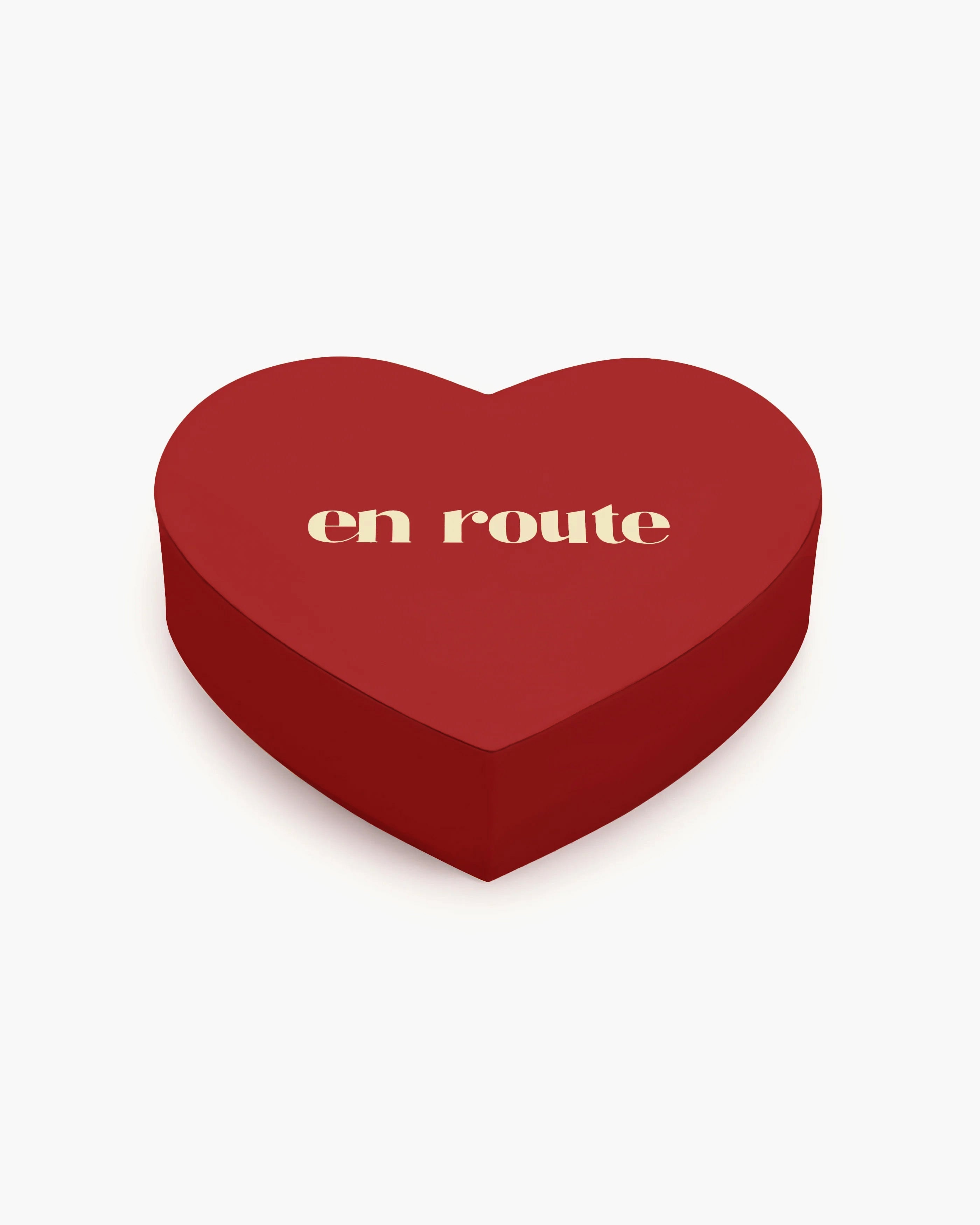 Heart Shaped Jewelry Box en route jewellery