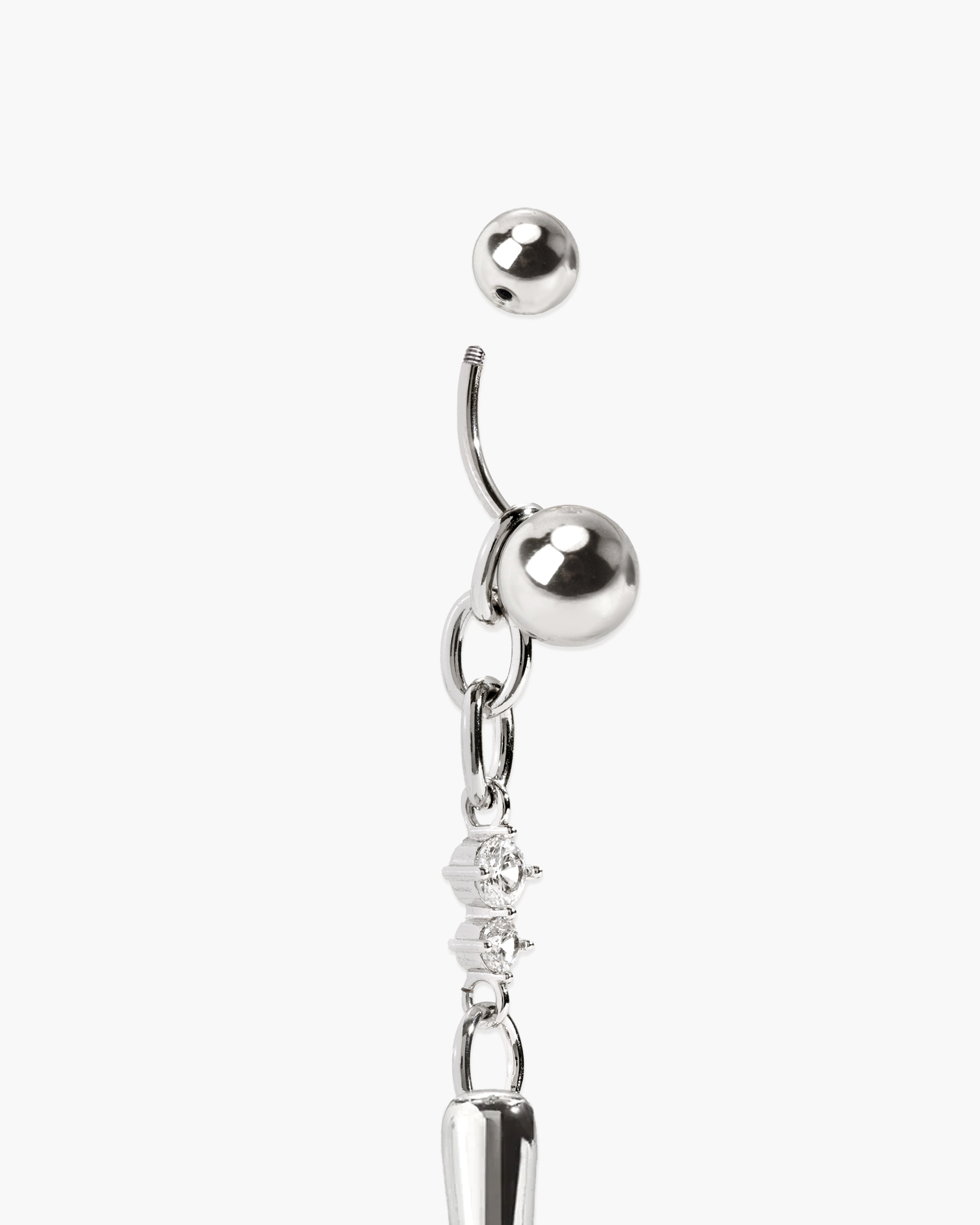 Fever Spike Belly Ring en route jewellery