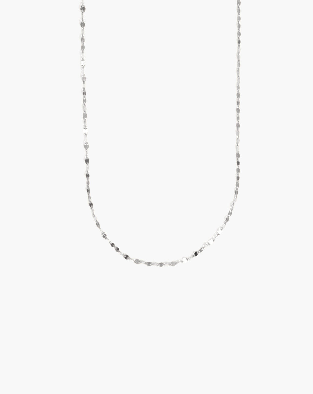 Cecilia Sparkle Chain in Silver en route jewellery