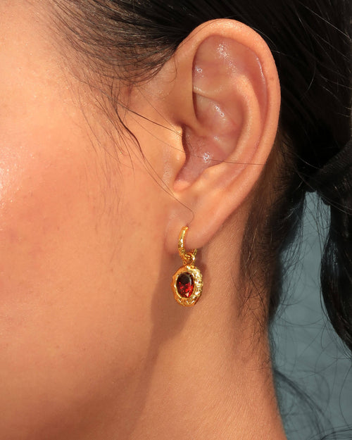 Birthstone Earrings en route jewellery