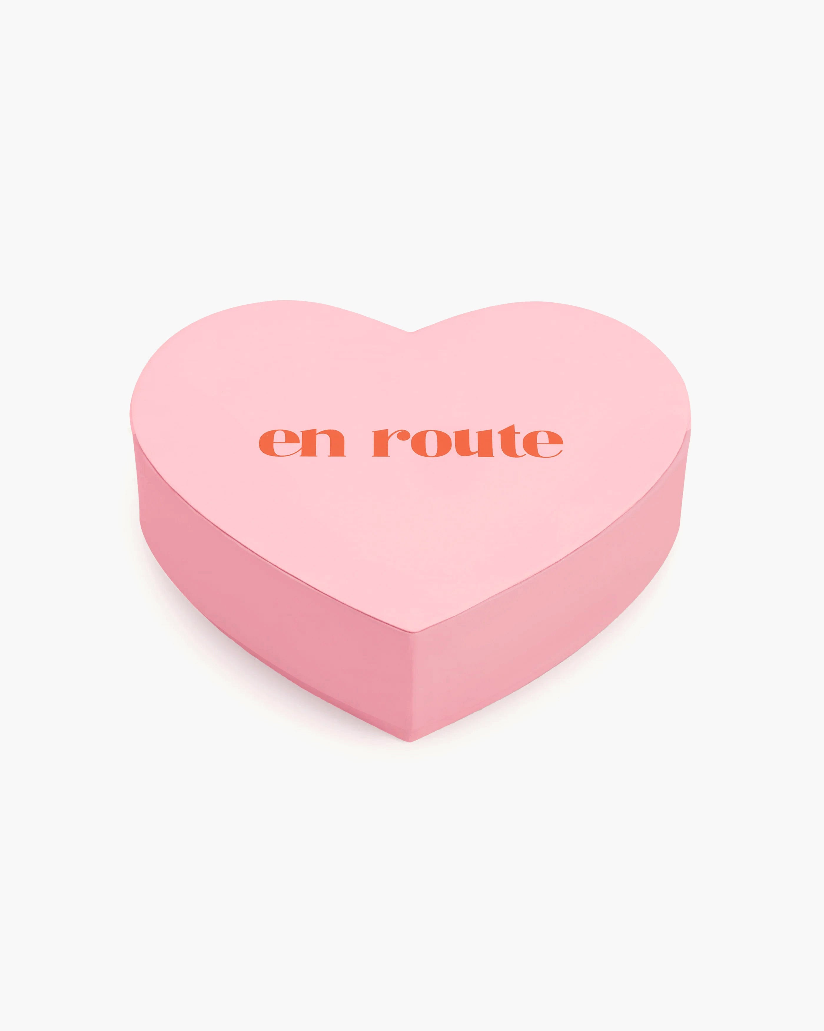 Heart Shaped Jewelry Box en route jewellery