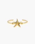 Gold Starfish Bangle