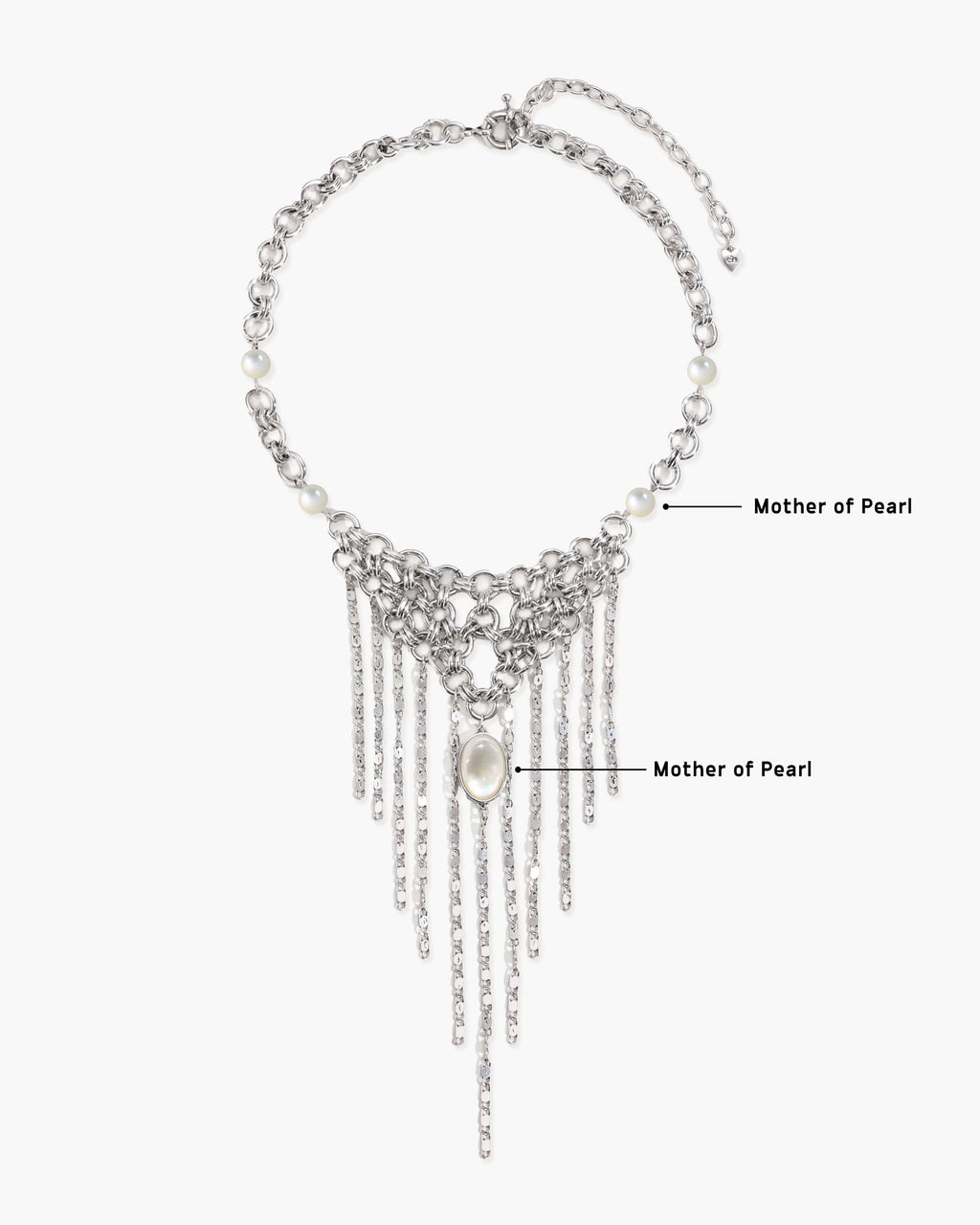 Moonweave Tassel Necklace en route jewellery