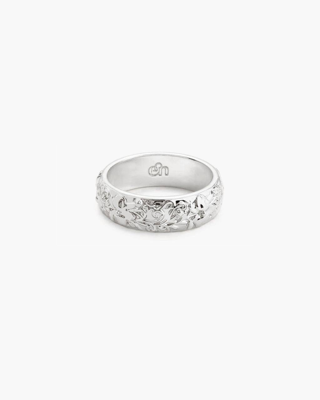 Serenade of Orchid Toe Ring in Silver en route jewellery
