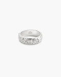 Serenade of Orchid Toe Ring in Silver en route jewellery