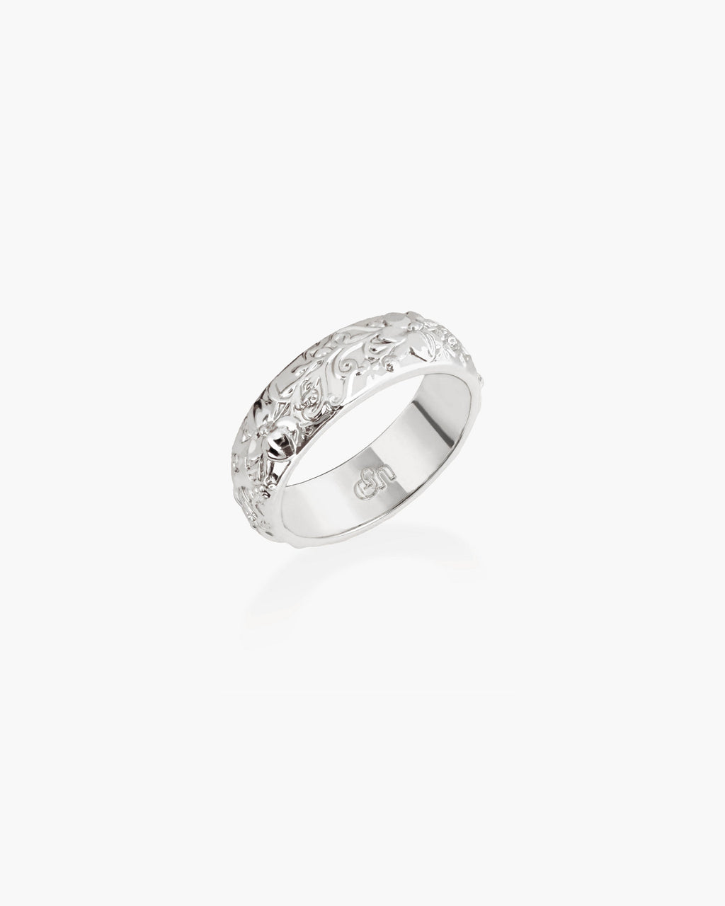 Serenade of Orchid Toe Ring in Silver en route jewellery