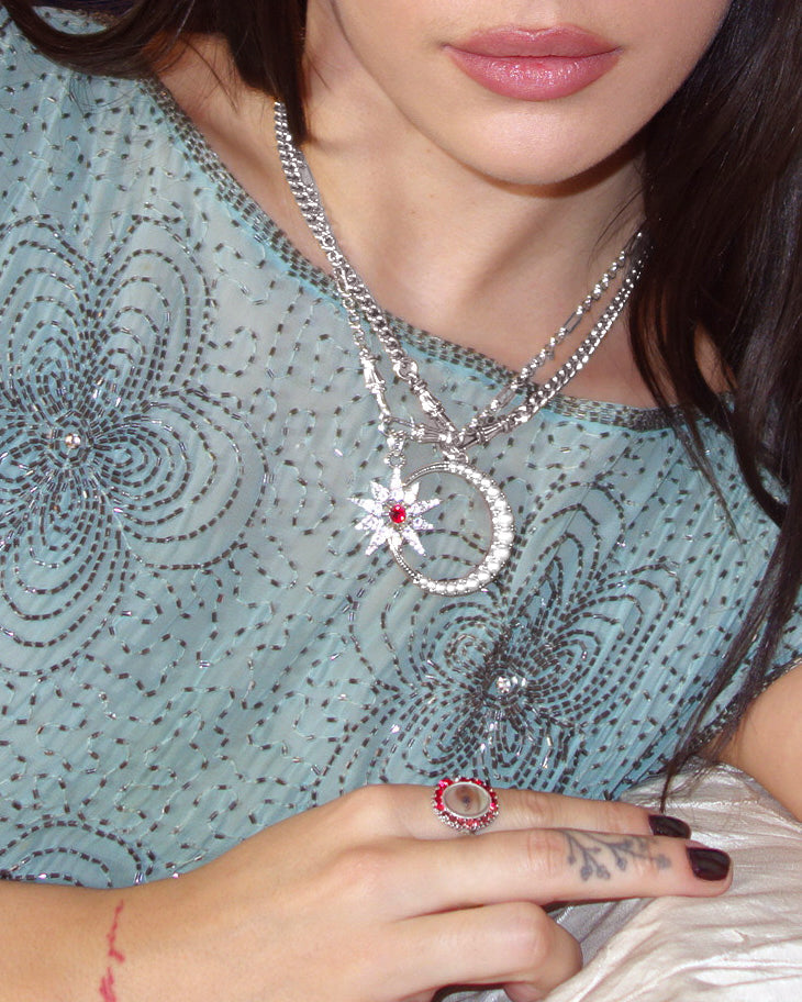 Garbos Star Necklace en route jewellery