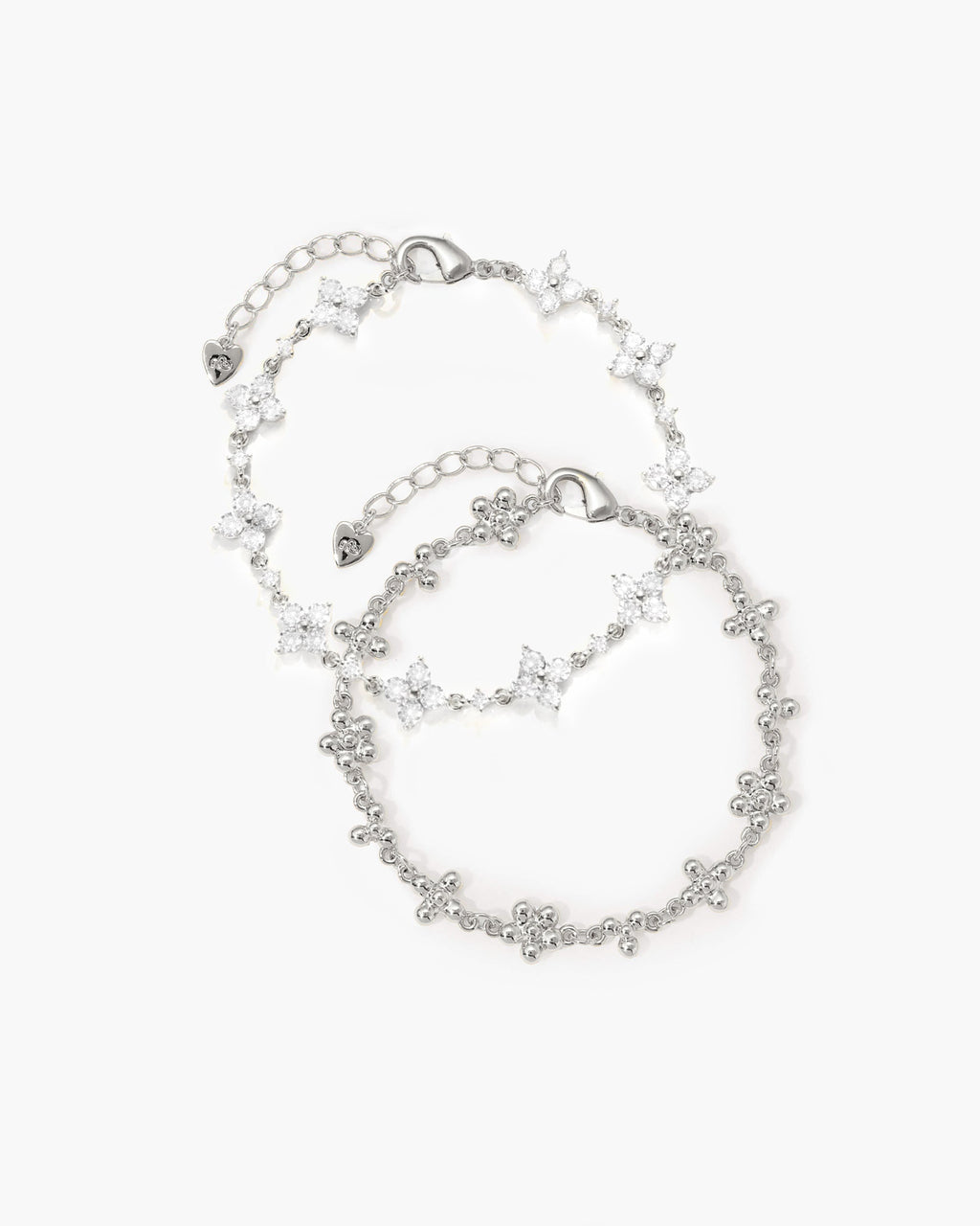 Hot Stuff Bracelet Set in Silver