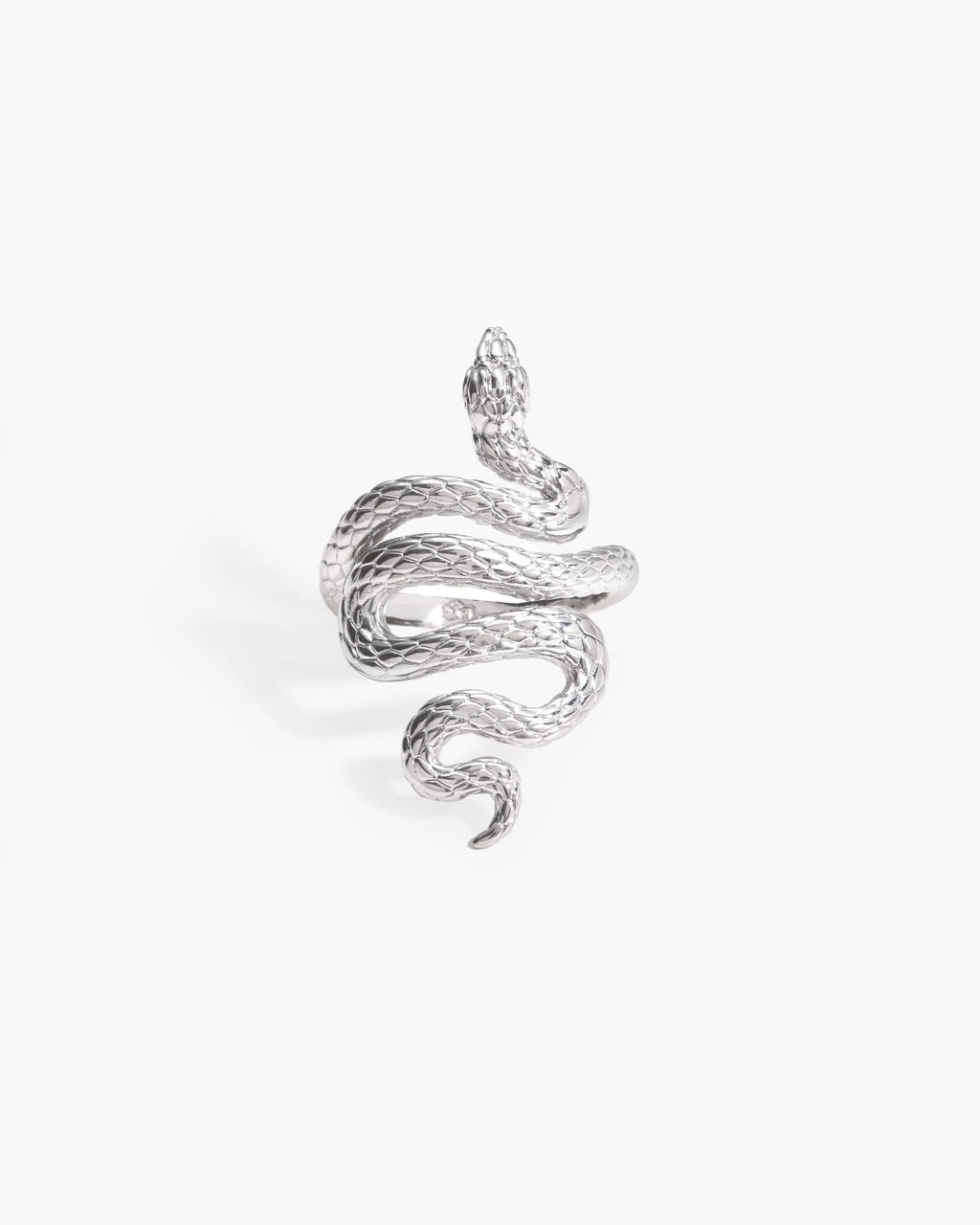 Serpent Ring in Silver en route jewellery