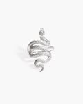 Serpent Ring in Silver en route jewellery