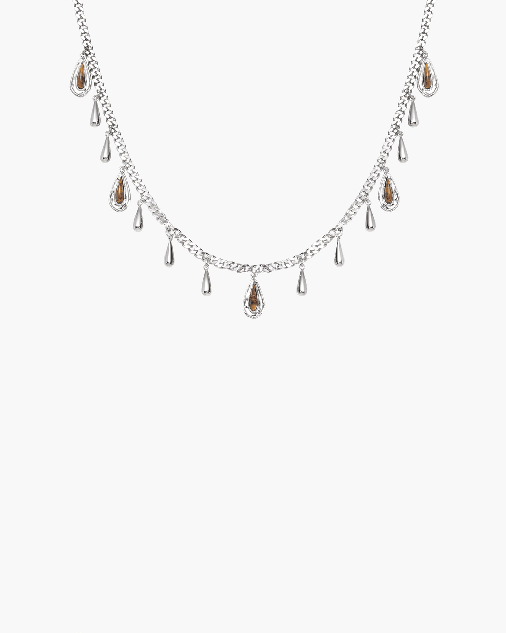 Second Skin Detachable Layered Necklace en route jewellery
