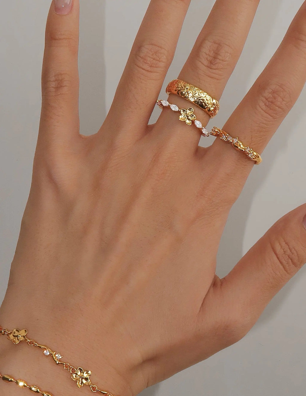 Elise Flora Marquise Ring en route jewellery