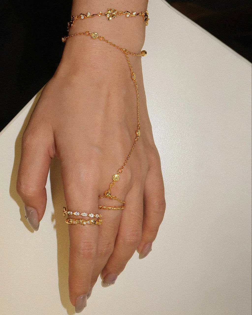 Elise Flora Marquise Ring en route jewellery