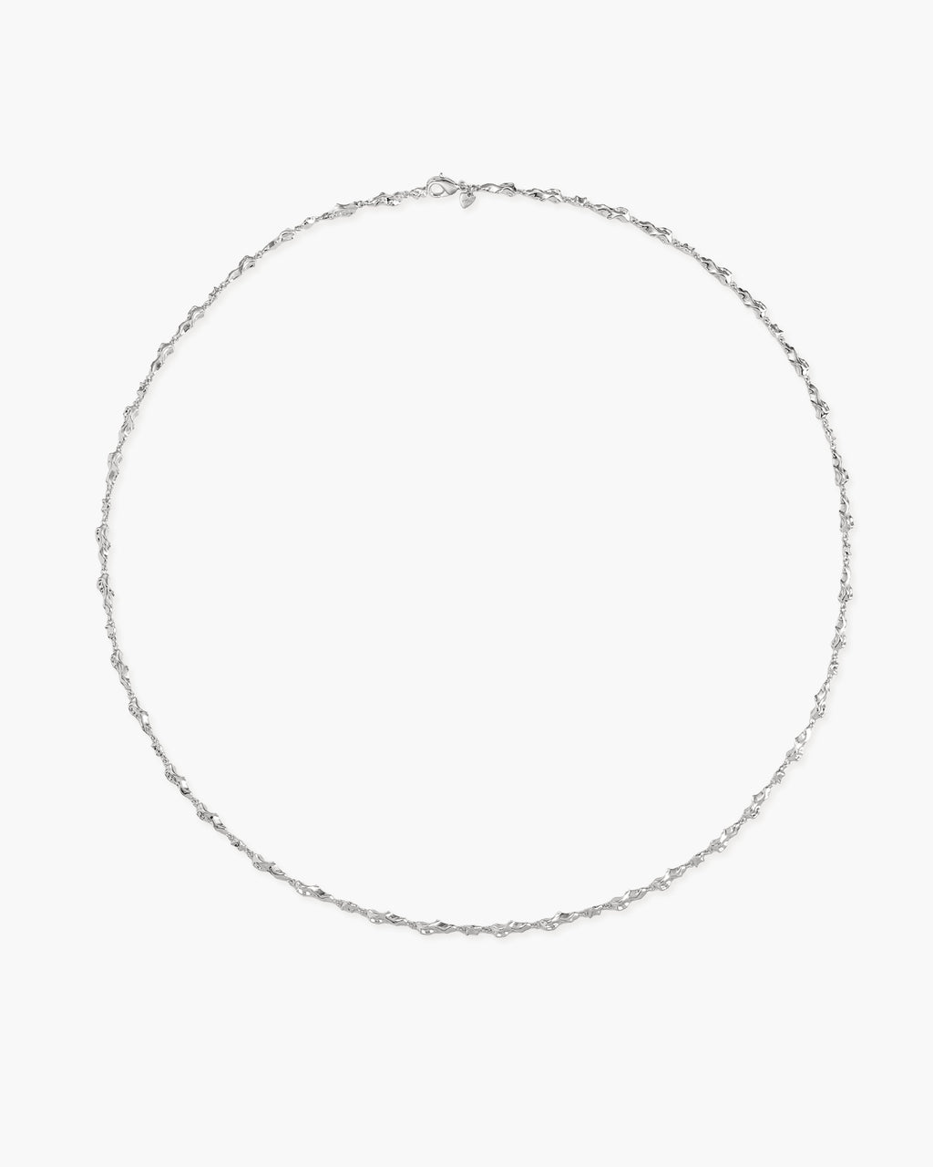 Silver Clusters Necklace