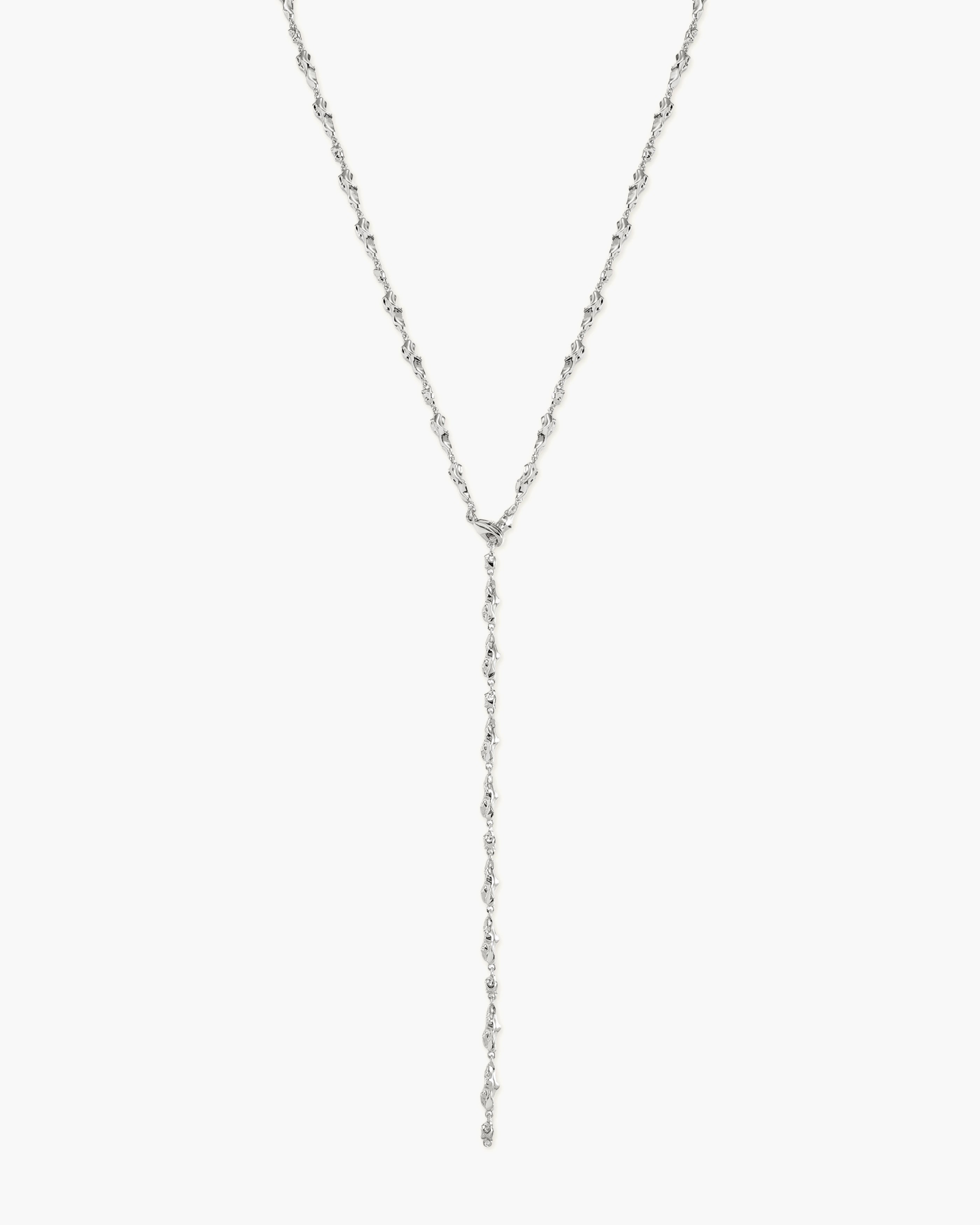 Silver Clusters Necklace