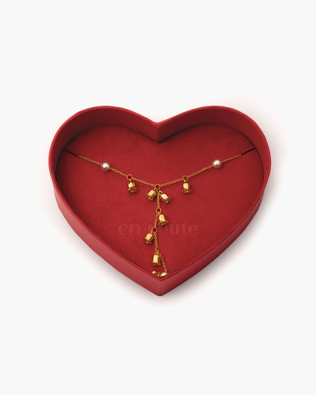 Heart Shaped Jewelry Box en route jewellery