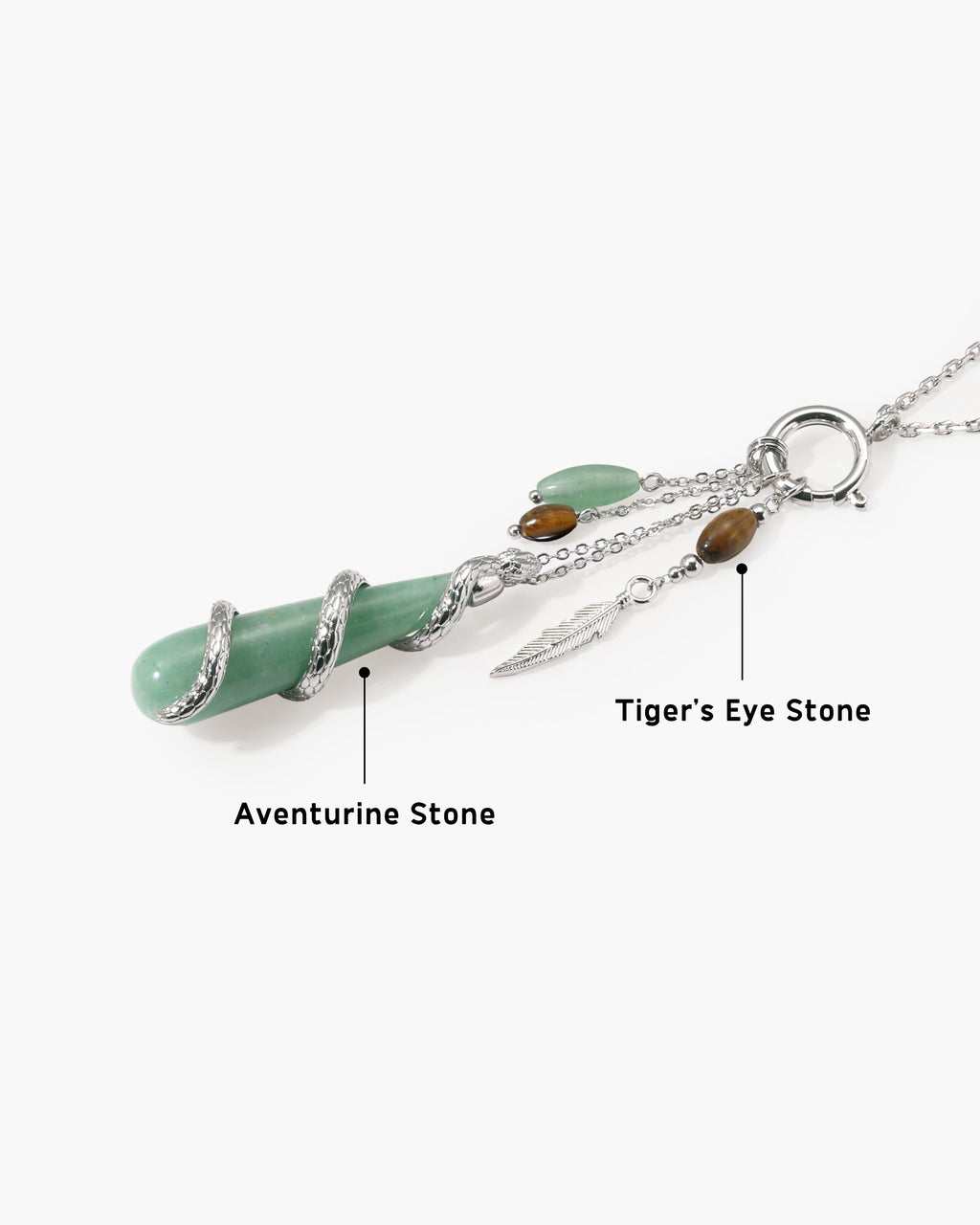 Ascent Detachable Charm Long Necklace en route jewellery