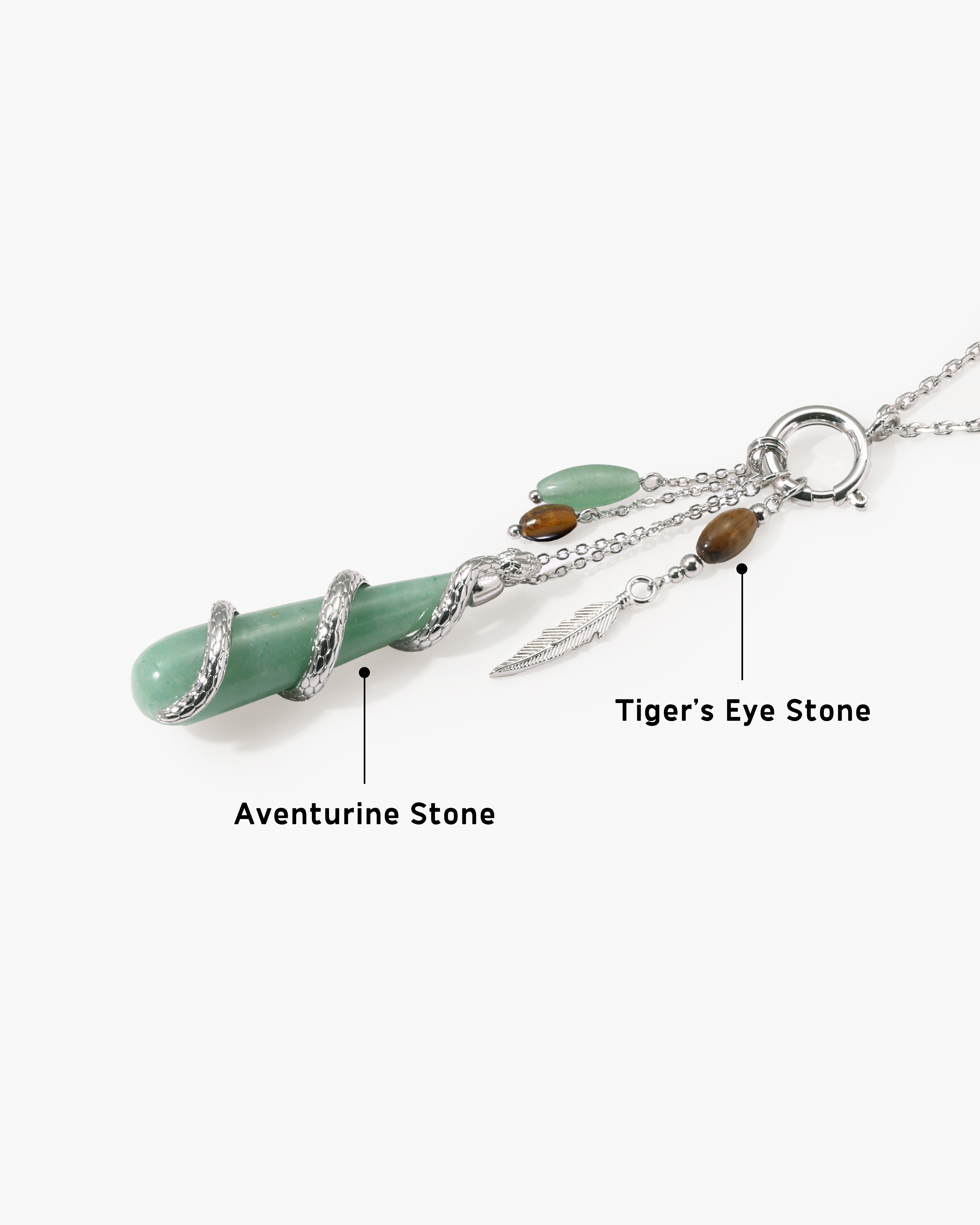 Ascent Detachable Charm Long Necklace en route jewellery