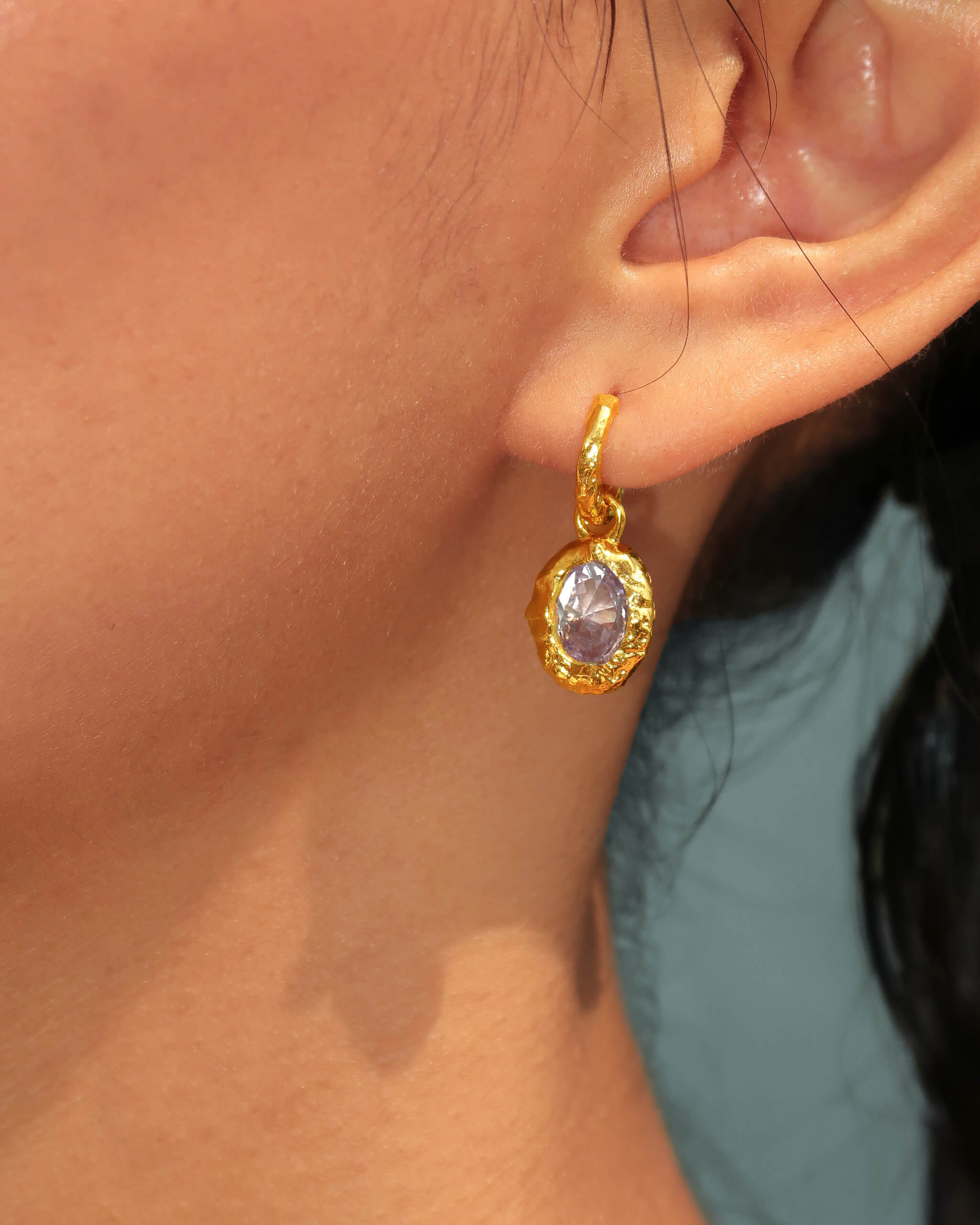 Birthstone Earrings en route jewellery