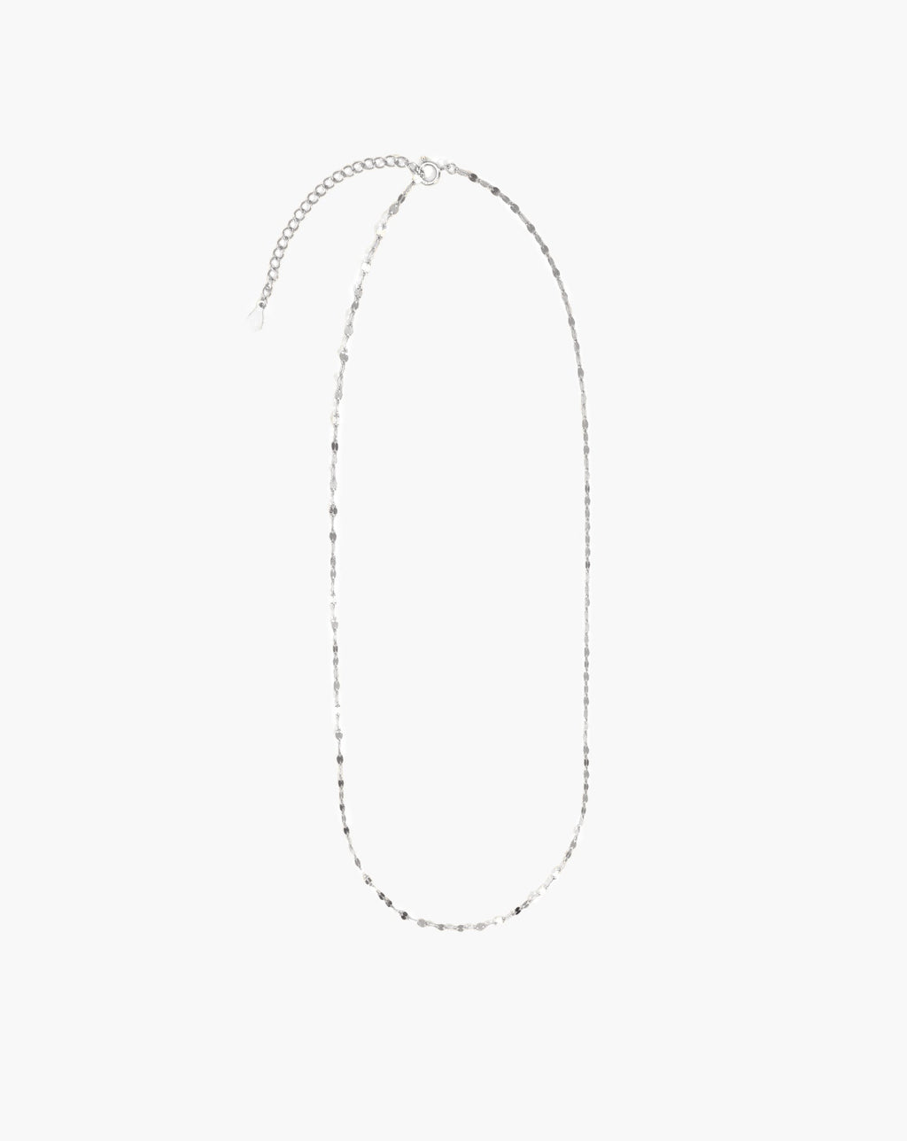 Cecilia Sparkle Chain in Silver en route jewellery