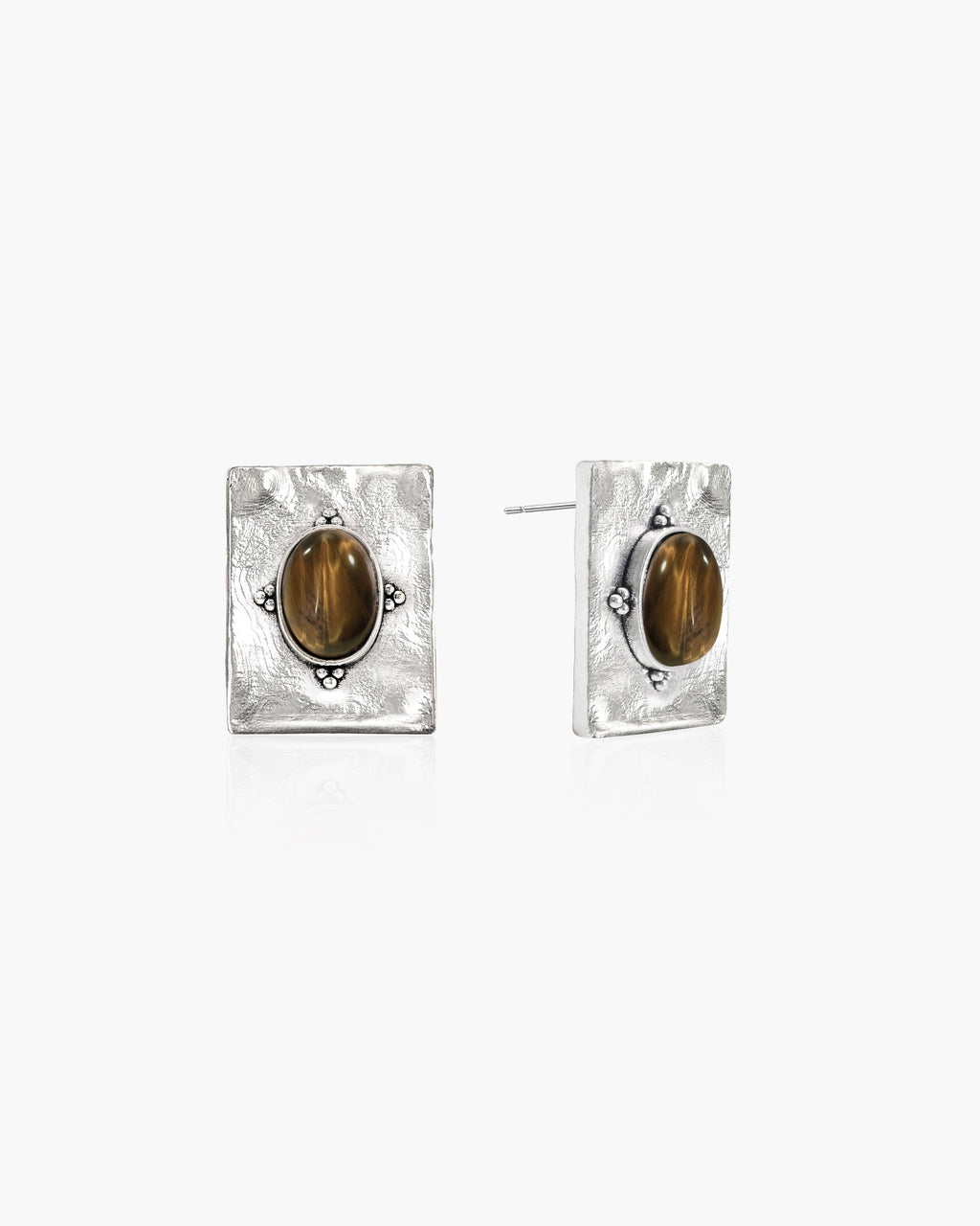 The Unspoken Amulet Earrings en route jewellery