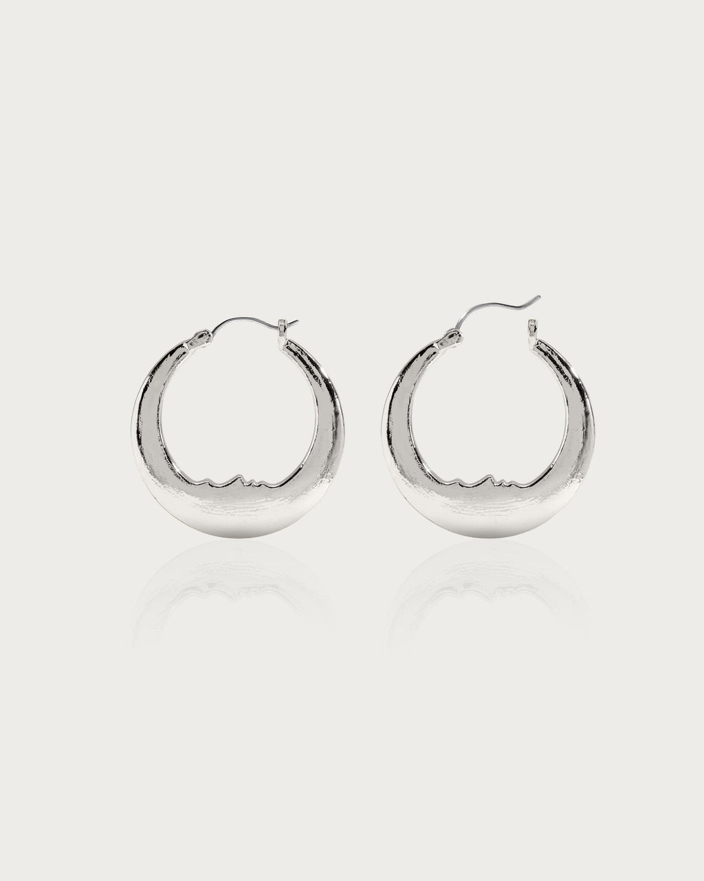 Luna Earrings in Silver en route jewellery