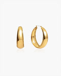 Orin Large Hoop Earrings en route jewellery
