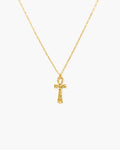 Textured Ankh Necklace