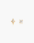Sparkle Flat Back Helix Earring Set