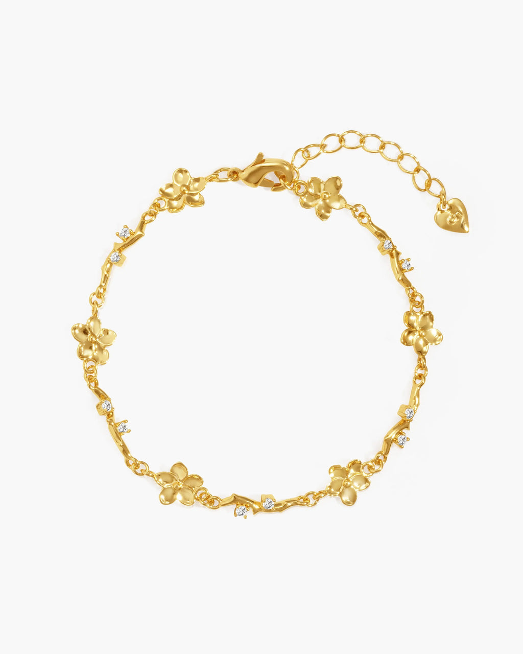Ivy Floral Bracelet en route jewellery