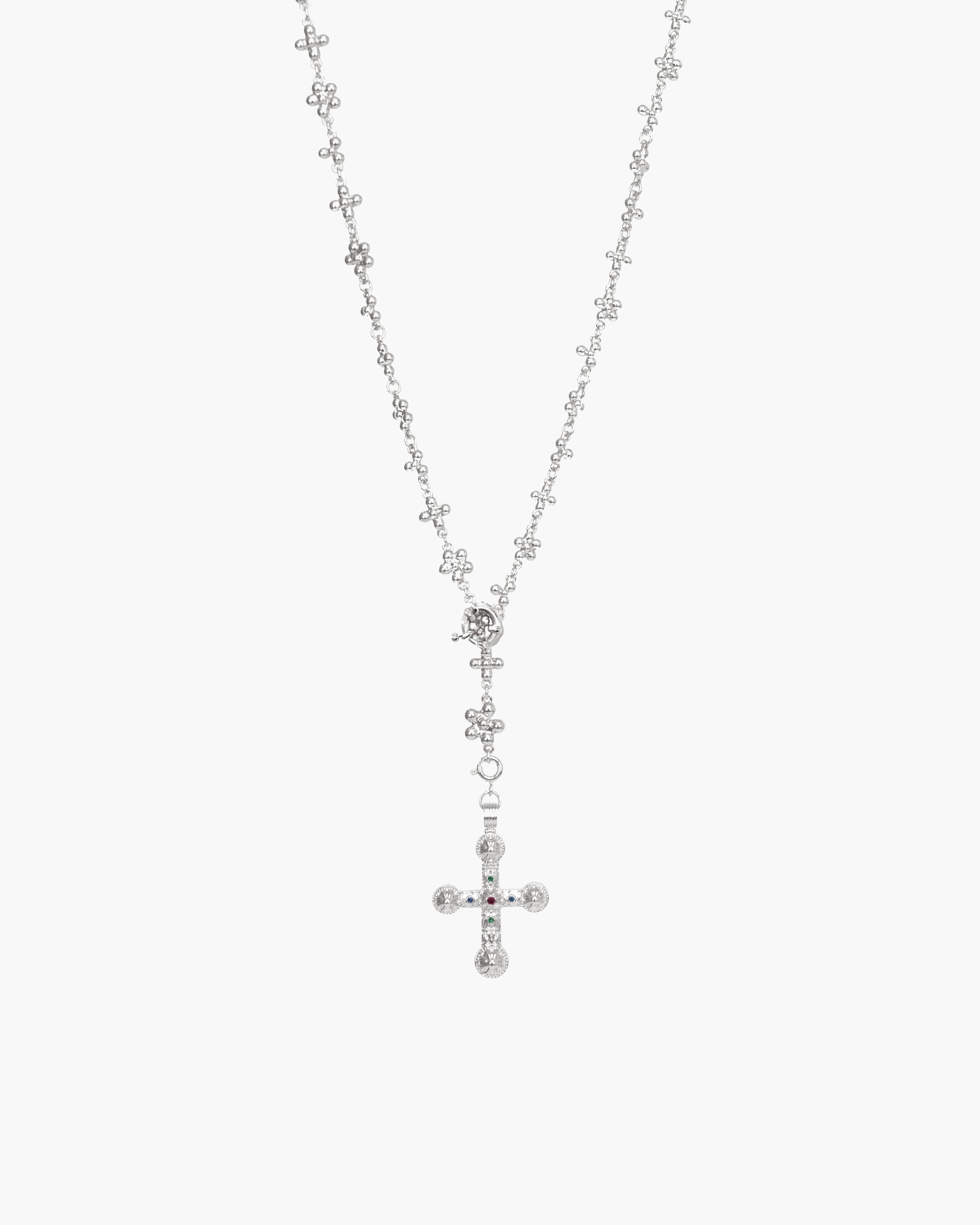 Daisy Molecule Chain en route jewellery