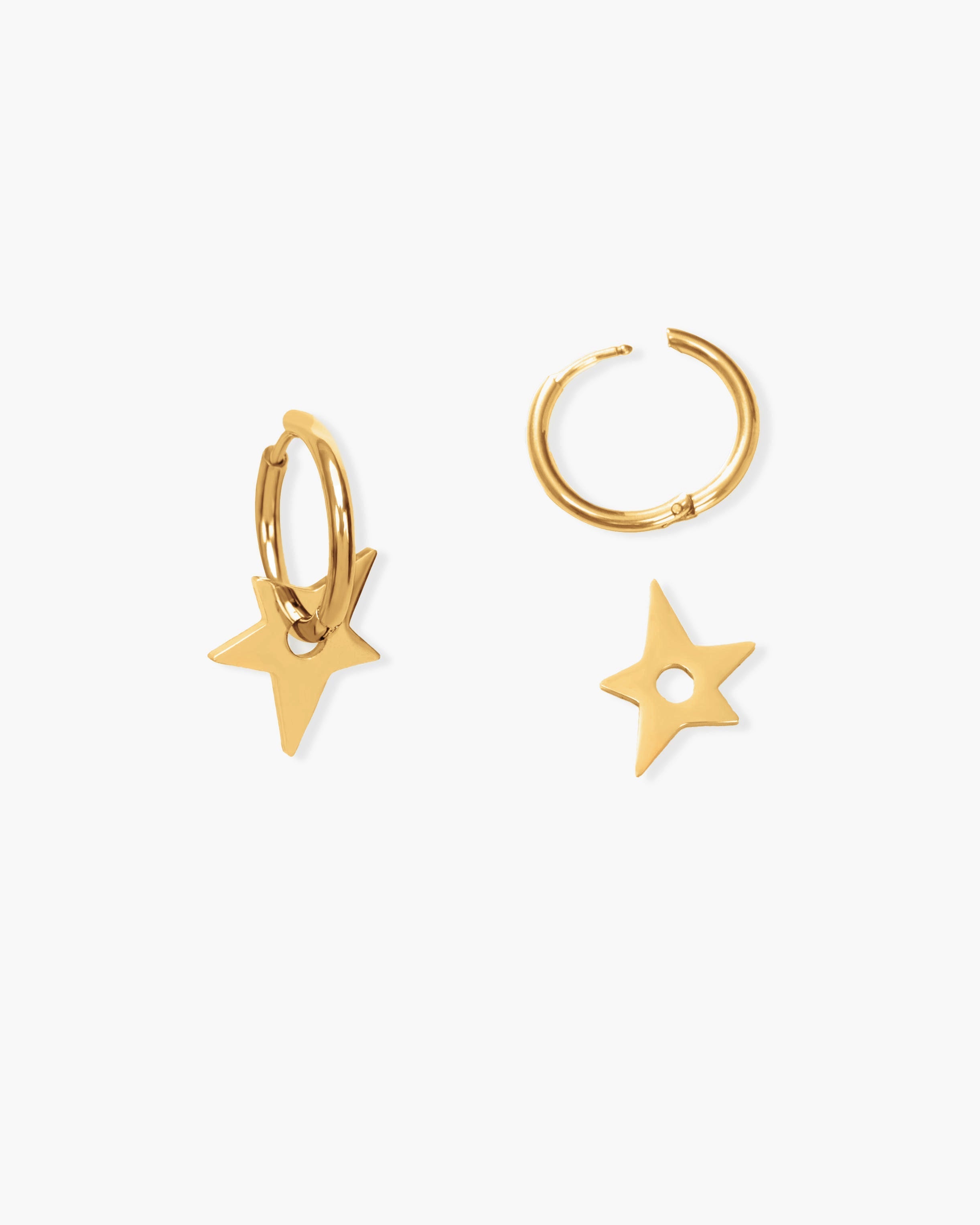 Star Earrings en route jewellery