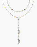 The Celestial Romance Necklace Set in Silver en route jewellery