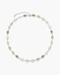 Whimsical Romance Stone Necklace in Silver en route jewellery