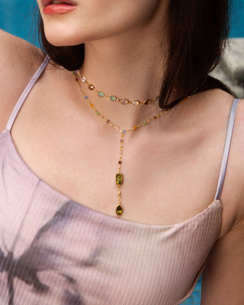 The Celestial Romance Necklace Set en route jewellery