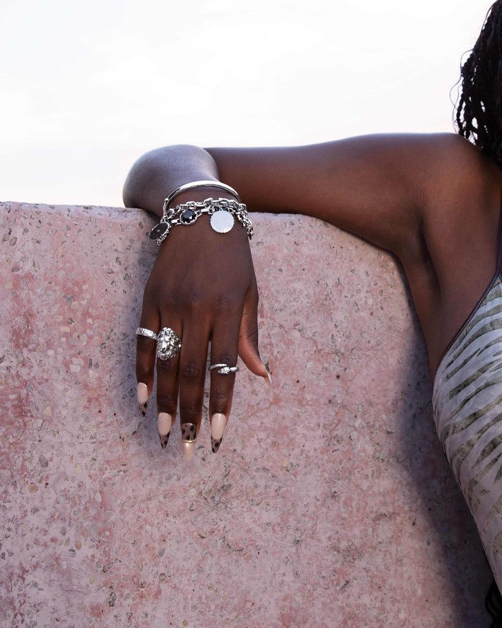 Lion Guard Ring in Silver en route jewellery