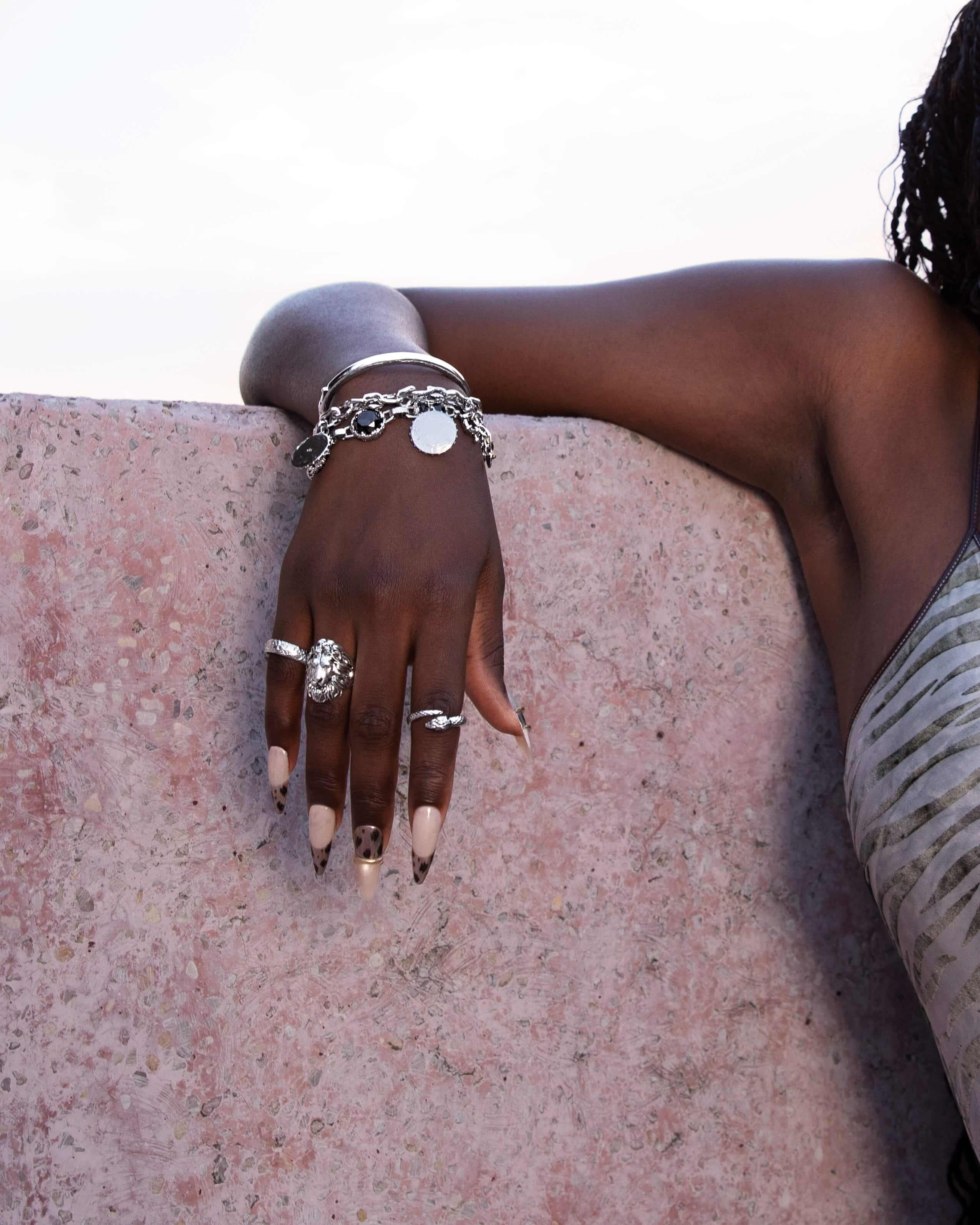 Lion Guard Ring in Silver en route jewellery