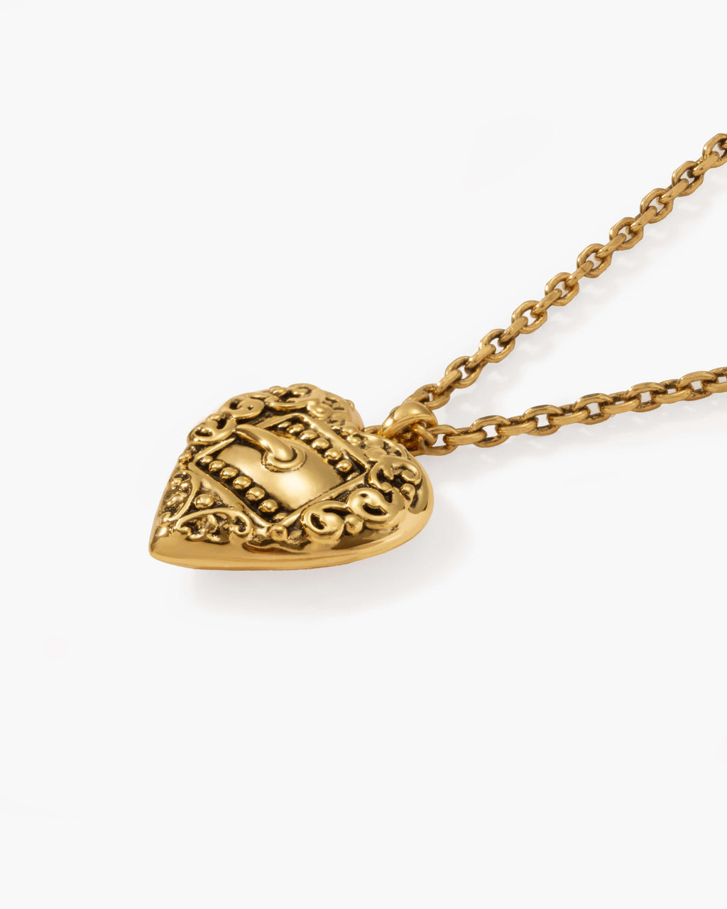 Belted Heart Necklace en route jewellery