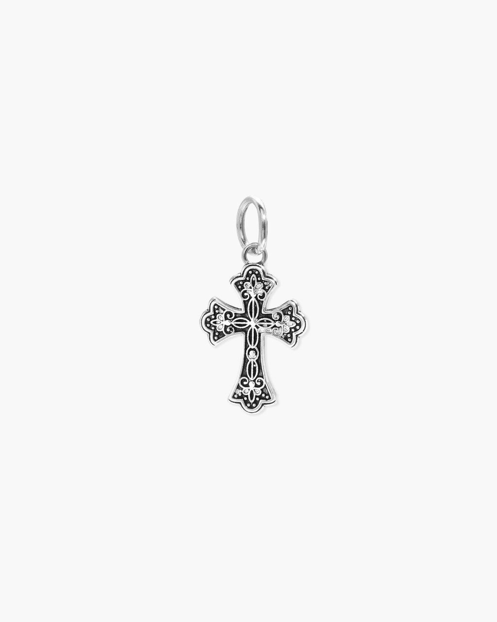 Tiny Cross Charm en route jewellery