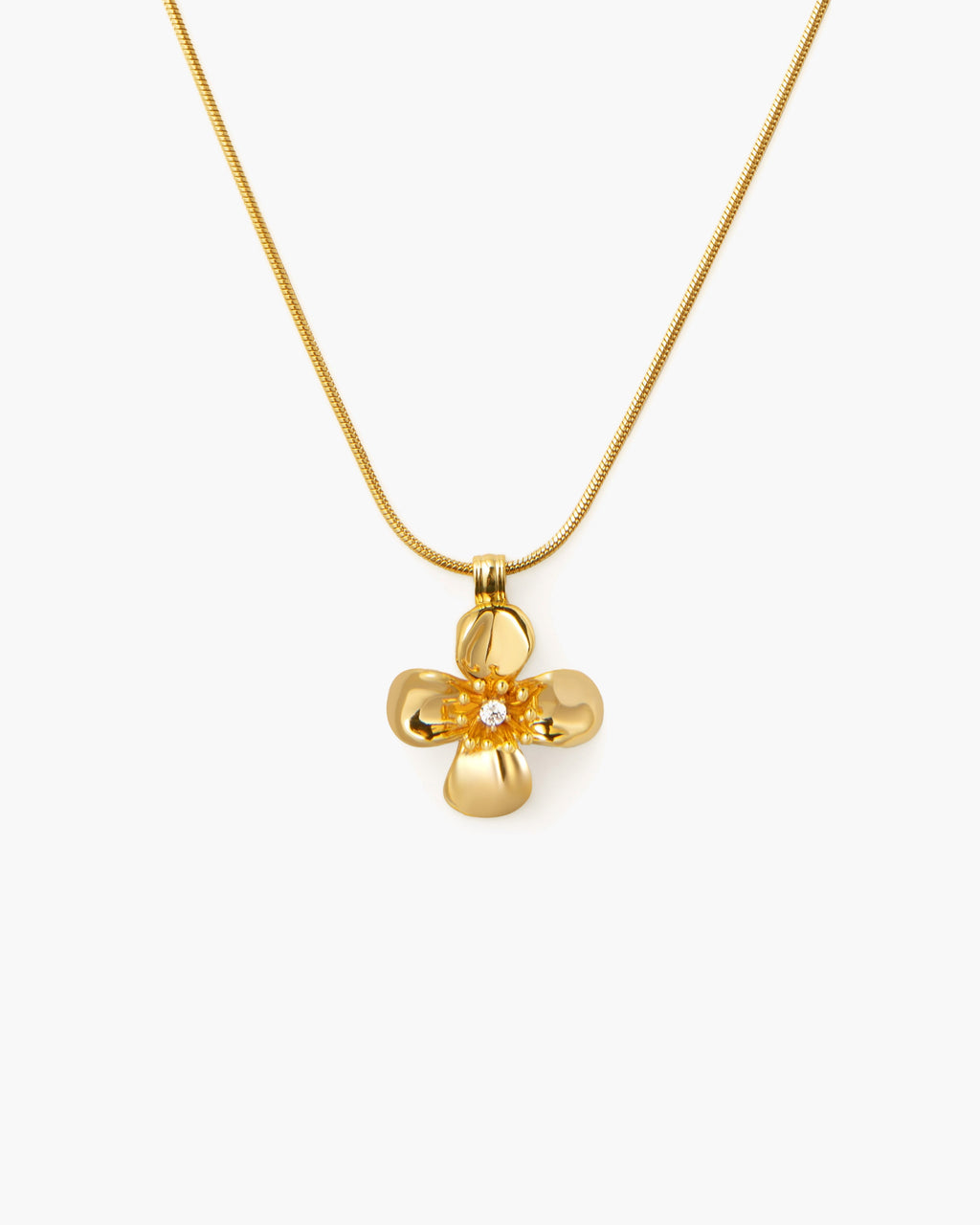 Cruz Flor Necklace