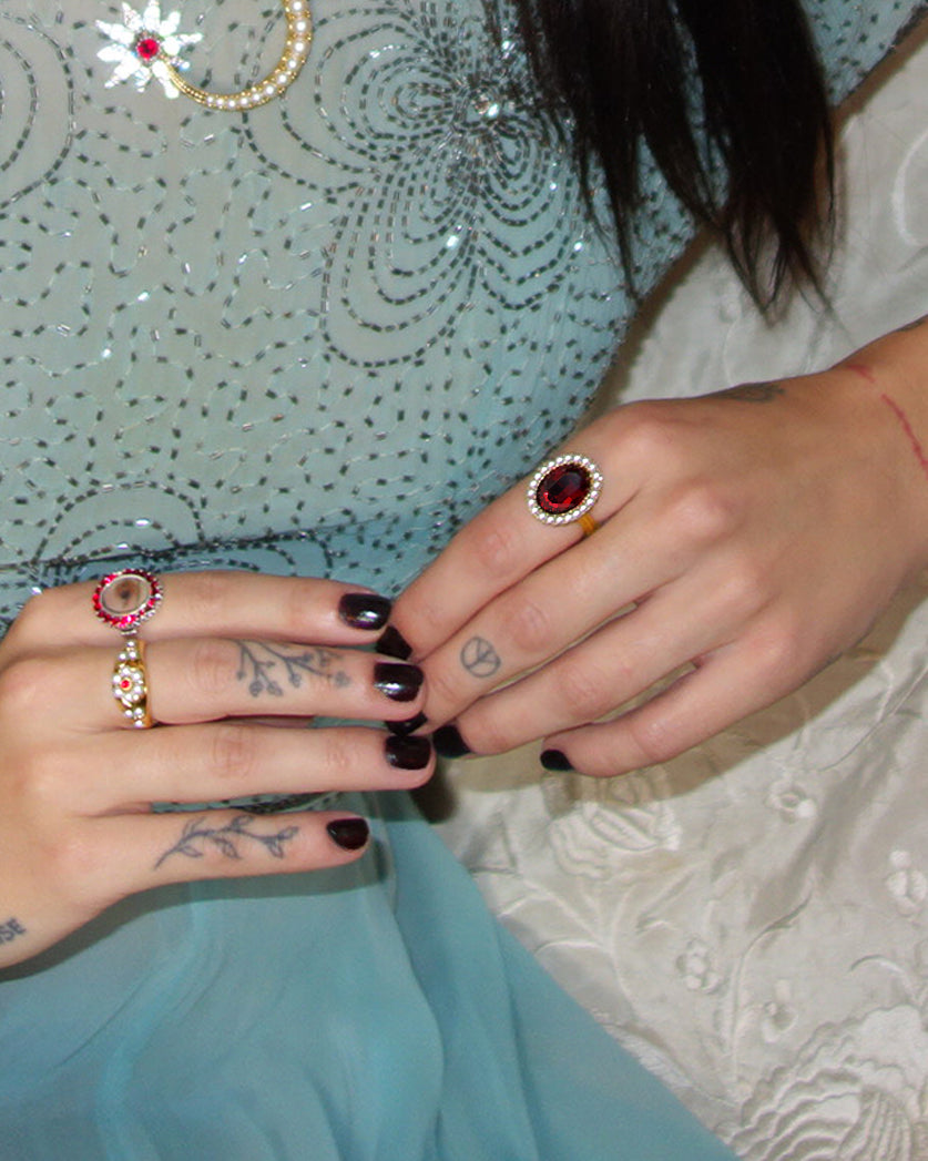 Sweet Romantic Ring en route jewellery