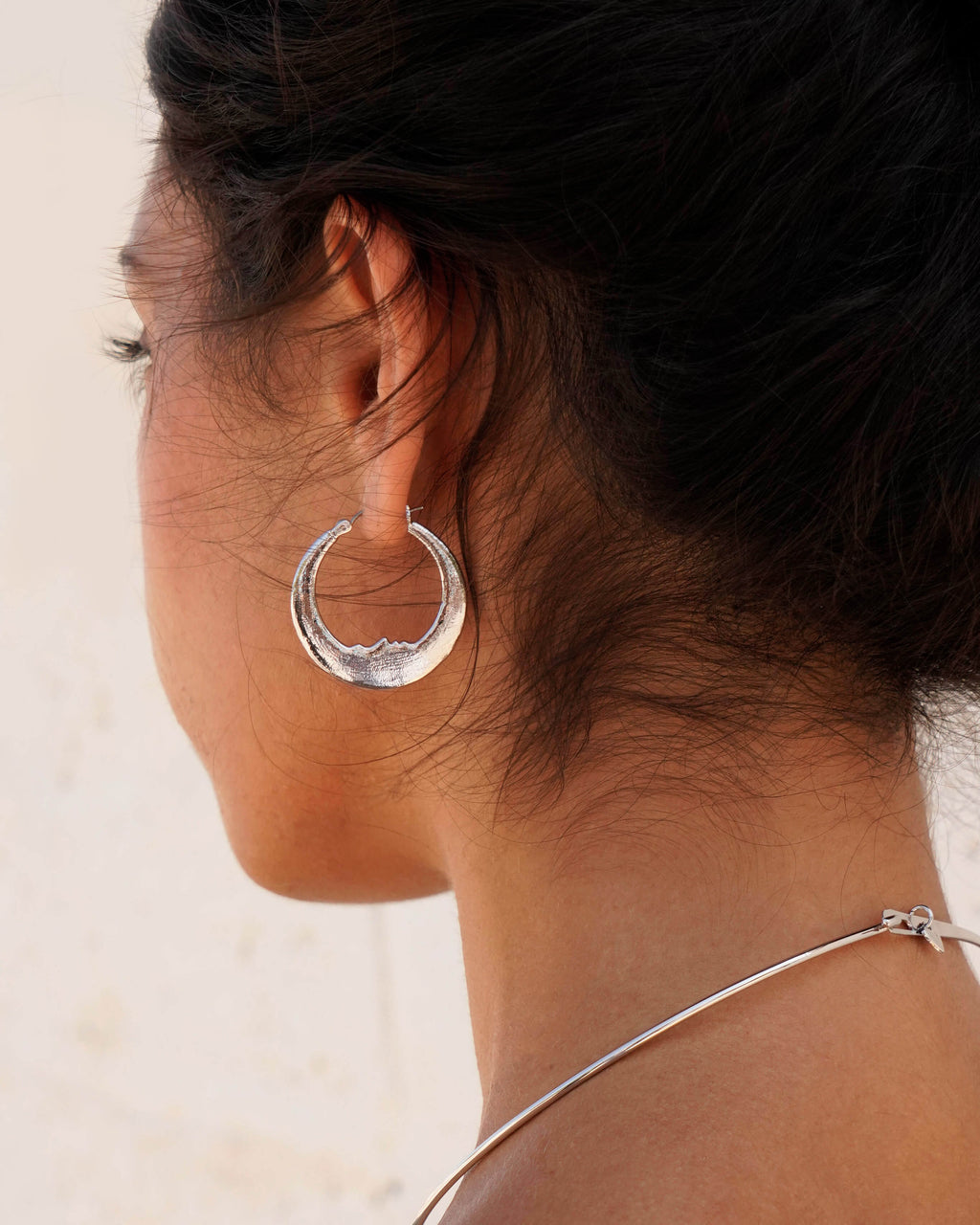 Luna Earrings in Silver en route jewellery