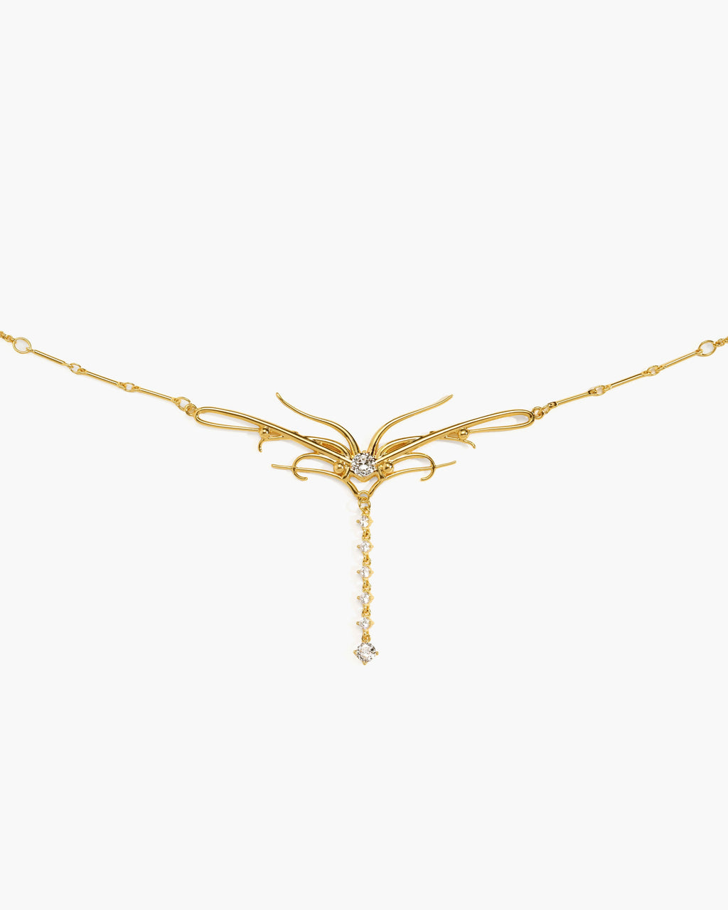 Dripping Waist Chain in Gold