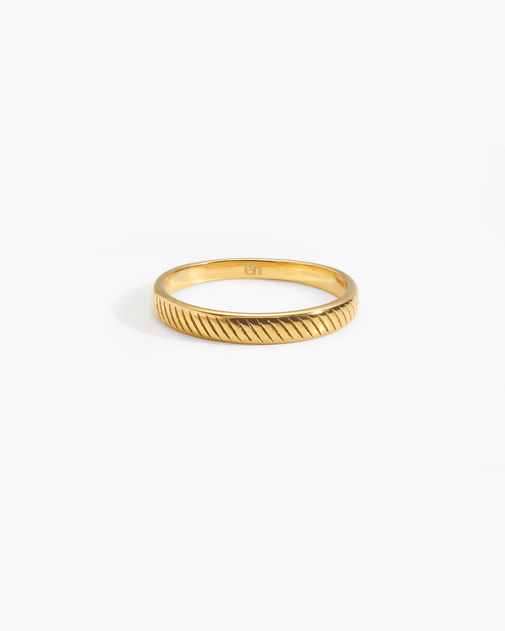 Gold Twill Ring